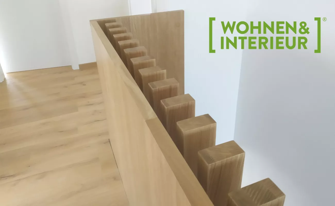 PRIM – Das Neue Stiegengeländer von SWN auf der Messe Wohnen & Interieur 2024